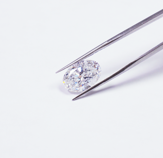 Oval 5.06ct F VVS2 EX EX
