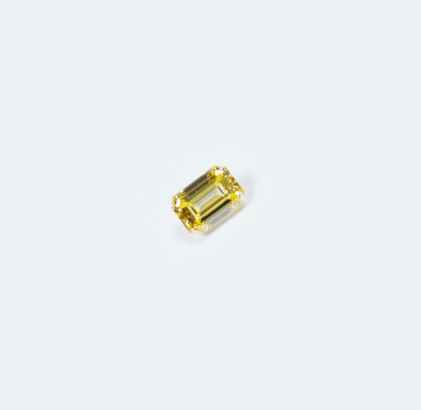 Emerald 1.53ct Fancy Vivid Yellow VVS2 EX EX None