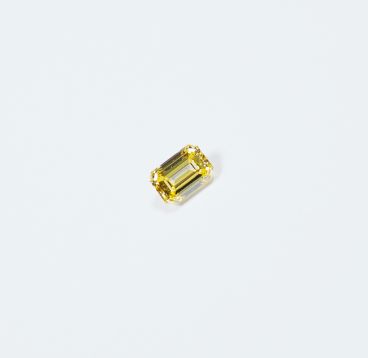 Emerald 1.53ct Fancy Vivid Yellow VVS2 EX EX None